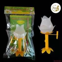 ราคา ปัจจุบัน โคมเทียน โคมถวายพระพร แว่นเวียนเทียน ที่เวียนเทียน โคมพลาสติก โคมไฟ โคมประทีป มีก้านสำหรับใส่ธูป สามารถถอดออกได้ เชิงเทียน Candle (1731809832894630129)