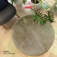 ราคา [COD] [Tiktok]EXPRESS CARPET พรมวงกลมรุ่น BAMBI C100 เส้นผ่านศูนย์กลาง 100 cm พรมขนกระต่ายขนยาวหนานุ่ม 35 mm (1731861770933339958)