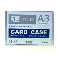 ราคา ขนาดA3 (ยกกล่อง) ซองพลาสติกแข็ง ขนาด A3 Card Case Naki (แพ็ค20ซอง) คลังสินค้า (1732101021839099666)