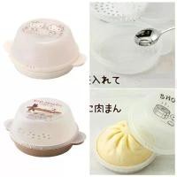 ราคา ร้อน Skater - Chinese steamed bun case กล่องนึ่งซาลาเปา ขนมจีบในไมโครเวฟ (1732040293441045809)