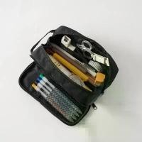 ราคา COD NEW MUJI (มูจิ) กระเป๋าใส่ปากกาดินสอสีดำ Nylon Pencil Case กว้าง 19 ซม. x สูง 8 ซม. x หนา 6.5 ซม. (1731659626929751622)