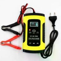 ราคา COD เครื่องชาร์จแบตเตอรี่ FOXSUR 12V อัจฉริยะและซ่อมแบตเตอรี่รถยนต์ Pulse Repair Charger 12V 4-100Ah สต็อกในไทย (1731226085358273972)