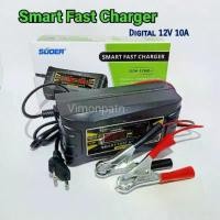 ราคา เครื่องชาร์จแบตเตอรี่ SUOER Smart Fast Charger 12V 10A ชาร์จแบตเตอรี่แห้ง แบตเตอรี่รถยนต์ รถมอเตอร์ไซด์ รุ่น SON-1210D+ คําแนะนําผลิตภัณฑ์ใหม่ของเดือนนี้ (1731895891344458942)