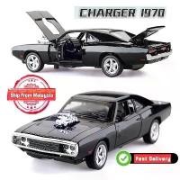 ราคา Dodge Charger 1970 Fast And Furious, รถของเล่นโลหะ, สเกล 1:32, เข้ากันได้กับ Dodge Challenger, พร้อมไฟ LED (1732292846559005123)