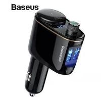 ราคา Baseus 3.4A USB Car Charger Bluetooth FM Transmitter Car Kit อุปกรณ์ชาร์จมือถือสำหรับรถยนต์ ที่ชาร์จในรถ หัวชาร์จในรถ (1729435583290378701)