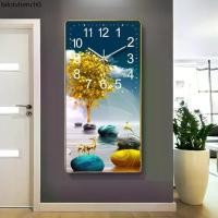 ราคา ♤evebell นาฬิกาแขวนผนัง ทรงสี่เหลี่ยม Silent Wall Clock มีหลายลายให้เลือก นาฬิกาแขวนผนังขนาดใหญ่✱ (1732043205624235602)