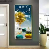 ราคา ❀evebell นาฬิกาแขวนผนัง ทรงสี่เหลี่ยม Silent Wall Clock มีหลายลายให้เลือก นาฬิกาแขวนผนังขนาดใหญ่◈ (1732041937459381273)