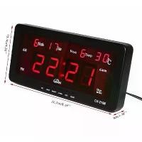 ราคา KLOIPW นาฬิกาดิจิตอล (CX1080) 21.5x10.3x3cm นาฬิกา ตั้งโต๊ะ LED DIGITAL CLOCK นาฬิกาแขวน นาฬิกาตั้งโต๊ะ ขายดี (1732078036475741970)