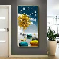 ราคา evebell นาฬิกาแขวนผนัง ทรงสี่เหลี่ยม Silent Wall Clock มีหลายลายให้เลือก นาฬิกาแขวนผนังขนาดใหญ่ (1731636975508948303)