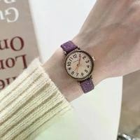 ราคา นาฬิกานักเรียน มาใหม่ สำหรับผู้หญิง สไตล์อิน นาฬิกาข้อมือสายบางเล็ก ดีไซน์มินิมอลวรรณกรรม นาฬิกาดิจิตอลหน้าปัดเล็ก นาฬิกาตกแต่ง beauty beast clock clock 45mm สติกเกอร์ ไม่ ส (1731764958502815167)