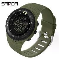 ราคา SANDA Brand Digital Watch Men Sport Watches Electronic LED Male Wrist Watch For Men Clock Waterproof Wristwatch Outdoor Hours (1731720162727462574)