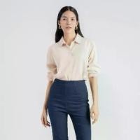 ราคา haas เสื้อผู้หญิง ทรงเชิ้ตแขนยาว สีพื้น Clothing Lady HBSU5546 (1731887928414930600)