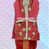 ราคา ชุดแขกชุดผู้ชายอินเดีย เสื้อและโดรตี้กางเกงแบบผู้ชายตัดเย็บสวยงาม สวมใส่สบาย พาหุรัดอินเดีย Man Clothing (1730004510416144823)