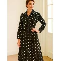 ราคา สื้อคลุม Polka Dot Duster Coat" หรือ "เสื้อคลุมลายจุดวินเทจ @SP019 (1731804952131241410)
