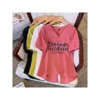 ราคา เสื้อคอวีผู้หญิง ทรงหลวม เสื้อยืดเปลือยหลัง แขนสั้น สไตล์เกาหลี เดรสเปลือยหลังฤดูร้อน พลัสไซส์ S-4XL มีตัวเลือก COD เสื้อ กราม กันหนาว บอดี้ โกล ของ แท้ คอปาด ไหมพรม ซิปหน้า สาวอ (1731851368491222254)