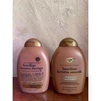 ราคา OGX Brazilian Keratin Shampoo and Conditioner 385ml (1732154288295937074)