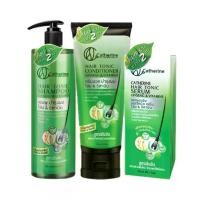 ราคา (ชุดใหญ่) เซ็ต 3 ชิ้น สุดคุ้ม !!! Catherine hair tonic shampoo 500 มล. + conditioner 140 มล. + Serum 30 มล. (1731838114092254905)