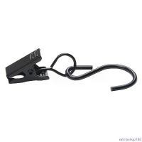 ราคา safetyshop168 ใช้งานได้ 【Home Depot】zhuying 10PCS Sturdy and Durable Window Curtain Hook Clips Home Window Accessories Solid Iron Drapery Hook ผ้าพันคอ ไม้แขวนแบบหนีบ สีชมพู ( 1แ (1730856125511403687)