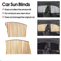 ราคา เซต 4 ชิ้น ม่านกันแดดติดรถยนต์ car curtain ผ้าม่านติดรถยนต์ ม่านบังแดด สำเร็จรูปแบบไม่เจาะ ติดด้วยแม่เหล็ก VA124 เต็นท์คลุมรถ car shade (1730117852900920111)
