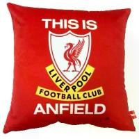 ราคา หมอนอิง ลิขสิทธิ์แท้ ลิเวอร์พูล Liverpool Licensed Cushion ขนาด 48 x 48 cm ผ้ากำมะหยี่ ขายดีประจำเดือนนี้ (1731567899176699633)