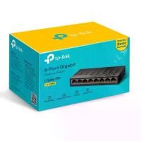 ราคา SWITCH HUB (สวิตซ์ฮับ) TP-LINK (LS1008G) 8-Port 10/100/1000Mbps Desktop Switch (1731539887011825098)