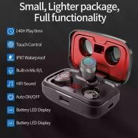 ราคา หูฟัง Basspro Max แท้ หูฟังไร้สาย หูฟังบลูทูธกันน้ํา BassproMax เบสหนัก เคสเป็น Powerbank ได้ bass pro max base pro max หูฟัง earbuds หูฟังเกมมิ่ง หูฟัง ออกกำลังกาย (1732087422903748344)