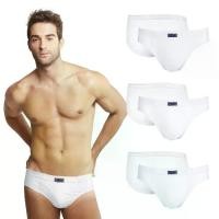 ราคา J.Press Men's Underwear, Fabric Covered Edge, J.Press Model 9340, Pack of 3 (1732015025277667301)