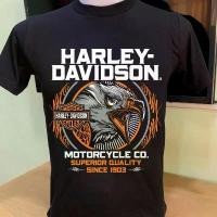 ราคา เสื้อยืดผู้ชาย Tee T-Shirt harley davidson Shirt Thin Fabric เสื้อผ้าวินเทจอเมริกันรอบคอผ้าฝ้าย (1731221316284221751)