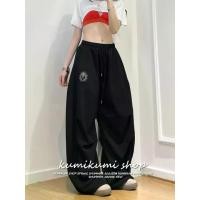 ราคา [Summer quick-drying fabric jazz dance sports wide-leg pants]กางเกงเต้นรำแจ๊ส 2025 ฤดูร้อน นักเต้นริมถนน กางเกงขายาวทรงหลวม เอวสูง กางเกงขากว้างสำหรับใส่ทำงาน (1732014846043064071)