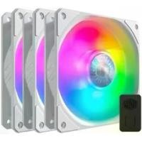 ราคา CoolerMaster SickleFlow 120 V2 ARGB White Edition 3in1 Square Frame Fan #Cooler Master สีขาว (1729606736785279970)