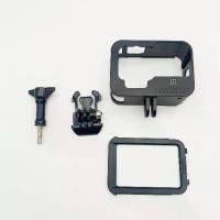 ราคา เคสแข็ง อุปกรณ์เสริม Gopro เคสกันกระแทก Plastic Frame Case Gopro 9/10/11/12 สีดำ กล้อง (1730141180479637617)