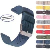 ราคา สายนาฬิกาไนลอน 18 มม. 20 มม. 22 มม. สำหรับ Samsung Galaxy Watch 5 pro 42 มม. 46 มม. Active1 Active2 Gear S3 Frontier Sports (1729881770950560269)