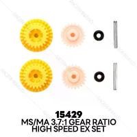 ราคา TAMIYA MS/MA High Speed EX Gear Set (Gear Ratio 3.7:1) 15429 จัดส่งเฉพาะจุด (1731824945121428917)