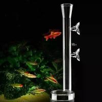 ราคา zelyt (พร้อมส่ง) หลอดแก้วให้อาหารปลา กุ้งแคระ พร้อมถาดแก้ว Glass Feeder Tube B (1731892371949782313)