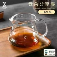 ราคา เหยือกดริปกาแฟ เหยือกเสิร์ฟกาแฟดริป ทรงรังผึ้ง Borosilicate Coffee Glass 400ml/600ml. (1731972452458661035)