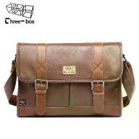 ราคา [จัดส่งทันที] กระเป๋า THREE BOX ใส่เอกสาร ทรงแมสเซนเจอร์ (1732368776151991883)