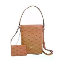 ราคา HOW กระเป๋าถือ+สายสะพายยาว ทรง BUCKET BAG รุ่น HHH0641 - สีแทน (1732253521969710506)