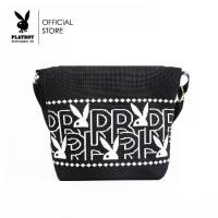 ราคา PLAYBOY รุ่น Loomy Bucket Bag(O) กระเป๋าไหมพรมสะพายข้าง รหัสST-BS252PB134 ดีไซน์ทรงทรงถังไหมพรม ถักลายโลโก้ มี 2 สี สีOreo Bunny และสีVanilla Bunny (1731775918706427023)