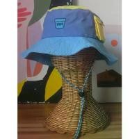 ราคา หมวกเด็ก Winghouse Bucket Hat สีฟ้า/เหลือง COD (1732295792643376324)