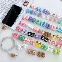 ราคา 【ราคาทุกที่สุด】Cable Bite ที่กันสายหัก ลายการ์ตูน cable protector สำหรับ สายชาร์จ iP/Android/USB/Type-C (1732277182930192229)