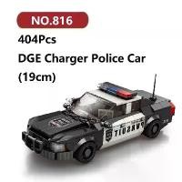 ราคา DGE Charger รถสปอร์ต เข้ากันได้ตัวต่อเลโก้ 404ชิ้น Reobrix Car เลโก้ชุดของเล่น (1732319472885597493)