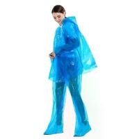 ราคา COD ชุดกันฝน เสื้อกันฝน ชุดกันฝนผู้ใหญ่ เสื้อฝน แบบหนาใช้แล้วทิ้ง (Rain Jacket, Rain Coat กันฝน) (1732268720989636154)