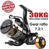 ราคา COD รอกตกปลา รอกสปินนิ่ง รอกเบ็ดตกปลา รอกเบอร์ 500mini-7000 gear ratio 7.2:1 max drag 30KG รอกสปินถูกๆ ลอกตกปลา รอกห (1732268692528400152)