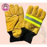 ราคา CODคร่ำหวอดเซฟตี้ ถุงมือดับเพลิง Fire Gloves ถุงมือหนังTikTok (1732076416245859770)