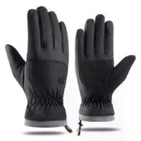 ราคา [พร้อมส่ง] Simpleday.bkk : Ski Gloves Mens ถุงมือหนังผู้ชายบุขนกันหนาว เล่นหิมะและทัชกรีนได้ (1731772913604461689)