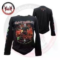 ราคา เสื้อแขนยาววง IRON MAIDEN HOODIE ลิขสิทธิ์แท้ (1731906440413088106)