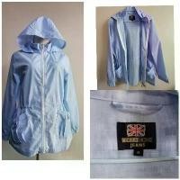 ราคา Michiko London Jeans Hoodie Women Jacket Size M รอบอก 42นิ้ว ขายร้อน (1731541327559952343)