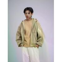 ราคา เสื้อแจ็คเก็ตยีนส์โอเวอร์ไซส์ ผู้ชาย สไตล์เกาหลี มินิมอลแฟชั่น วินเทจเท่ๆ ใส่เที่ยว Minimal Street Hoodie Jacket (1732311009544865629)