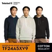 ราคา Timberland Men's Oyster River Brushback Hoodie Sweatshirt เสื้อฮู้ดดี้ สเวตเชิ้ต (TF24A5XV9) (1730967541054933248)