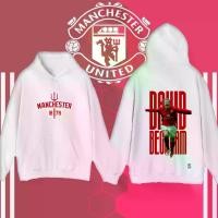 ราคา Manchester United Team Stickers Hoodie | Football Fan Graphic Sweatshirt เสื้อฮู้ดแมนยูทีม (1732410949272569083)